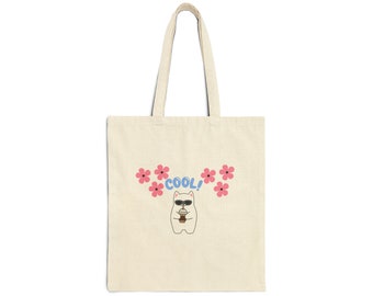 Cotton Canvas Tote Bag