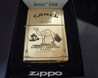 Briquet Zippo avec gravure individuelle Camel