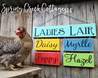 Chicken Coop Sign Etsy