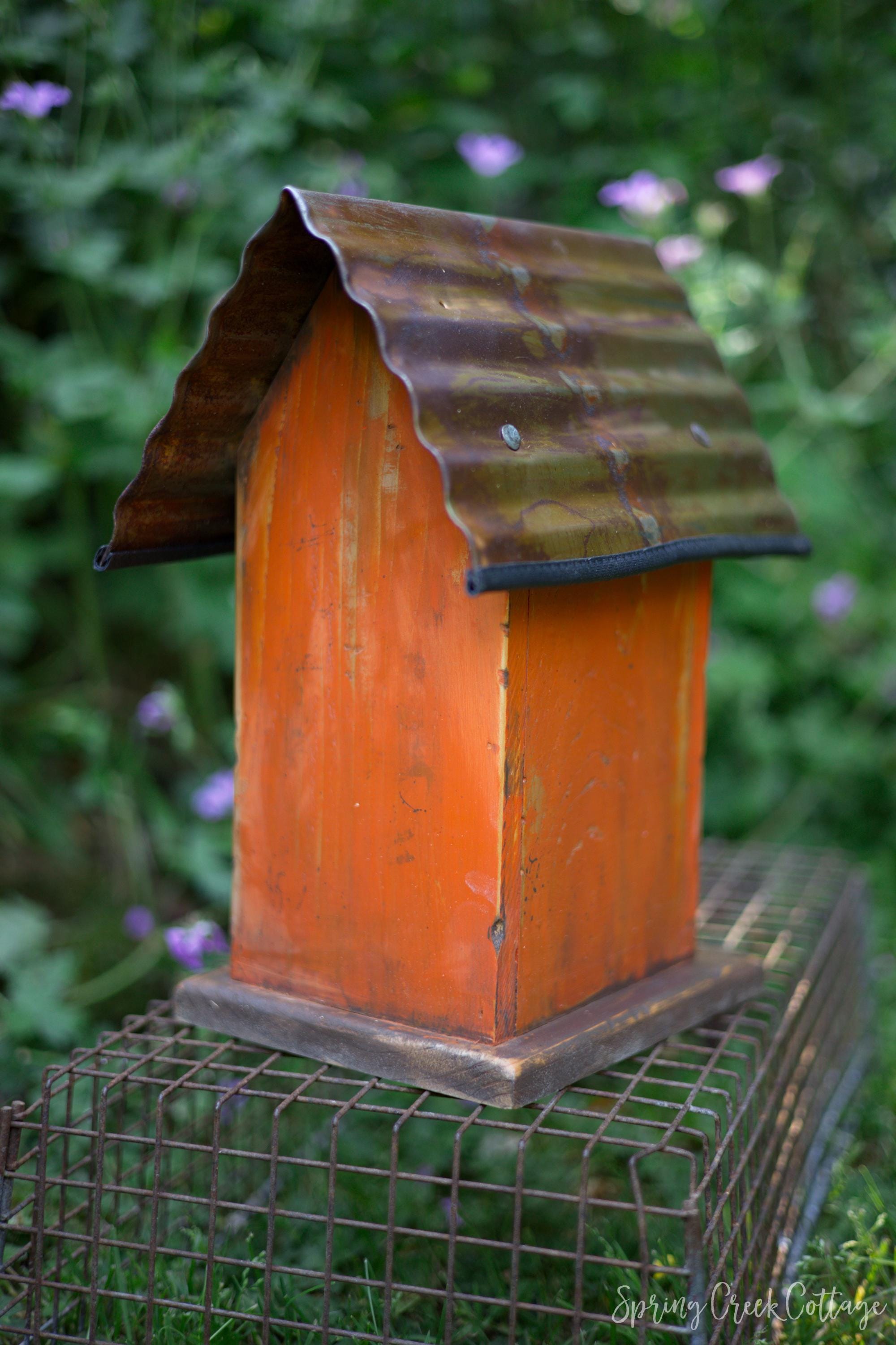 Cabane Canard Colvert En Bois Sculpté - Décor Rustique Grange - Fait Main USA