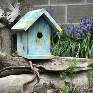 Songbird Nesting Box Beautifully Handcrafted Bird House For Wild Birds From Pacific Northwest Cedar image 1