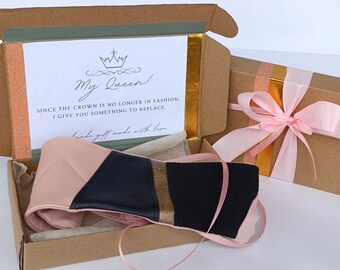 Gift box Headband Hair Accessories Gift Bridesmaid, Graduation gift, Teen gift box, Girl friend gift Handmade gift box, Personalized text