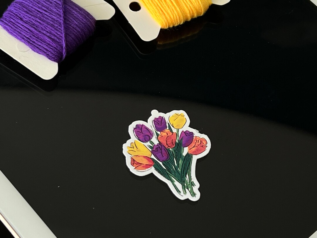 Tulips Sticker - Etsy