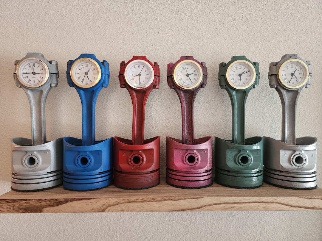 Rod and Piston Clocks - Etsy