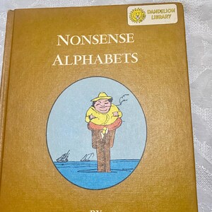 Dandelion Library  Stories 2 in 1 Flip Books Best Loved Fables of Aesop and Nonsense Alphabets Vintage Children’s Book