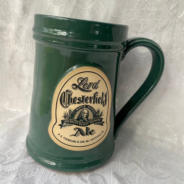 Lord Chesterfield Ale Beer Mug Yuengling Brewery PA