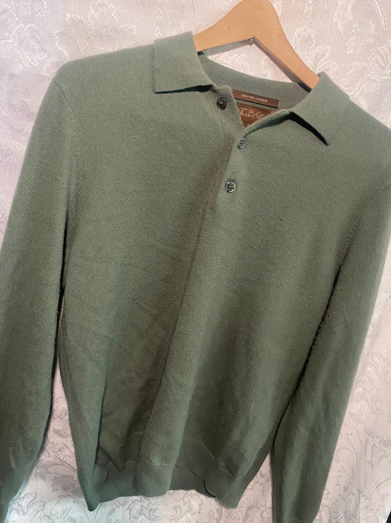 Tasso Elba Men's Cashmere Cardigan Gray Size Size Large