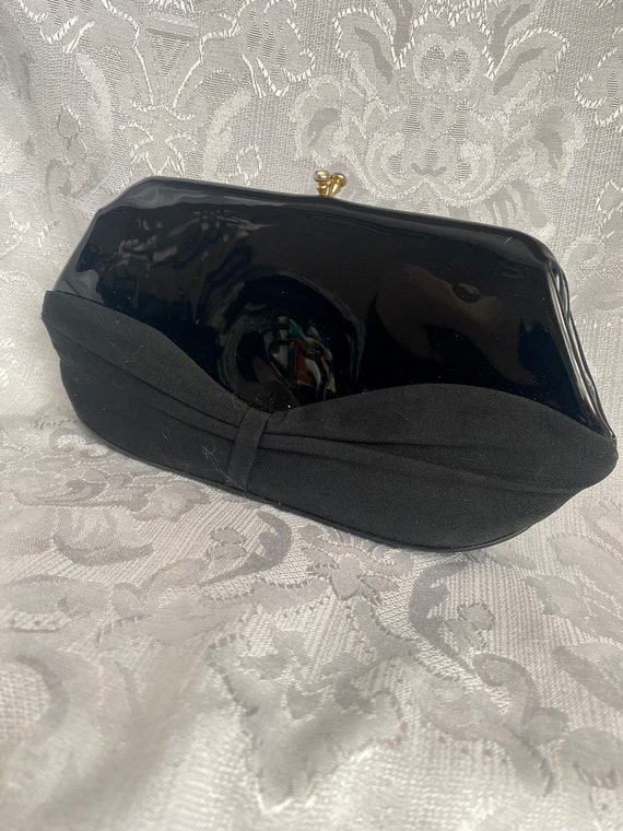 Vintage Black Clutch Evening Bag