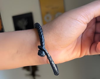 Leather Bracelet Boho Style| Handmade for Him| Handmade for Her| Unisex Leather Bracelet| Christmas Gift for Him & Her| Gift Box Available