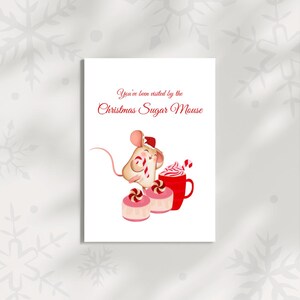 Cute Christmas Card - Adorable Holiday Greeting Card with Festive Design - Merry Christmas Wishes - Perfect for Family, Friends & Loved Ones