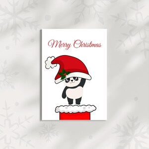Grappige kerstkaart Humoristische vakantie wenskaart Geestige vrolijke kerstkaart voor vrienden en familie