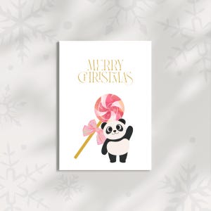 Leuke kerstkaart - Schattige kerstkaart met feestelijk ontwerp - Vrolijke kerstwensen - Perfect voor familie, vrienden en geliefden