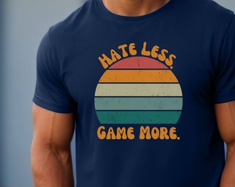 Men's gamer tee, shirt for gamers, gaming t-shirt, video gaming shirt, gift for men, gift for gamer