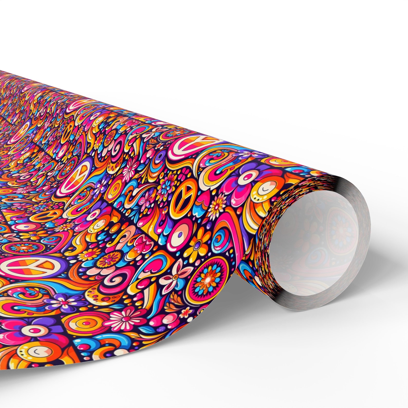 Groovy Garden Gala Wrapping Paper - Etsy