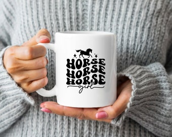 Horse Girl | Both Side | Cowboy Gifts | Mug 11oz