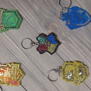 Wizard Crest Keychain