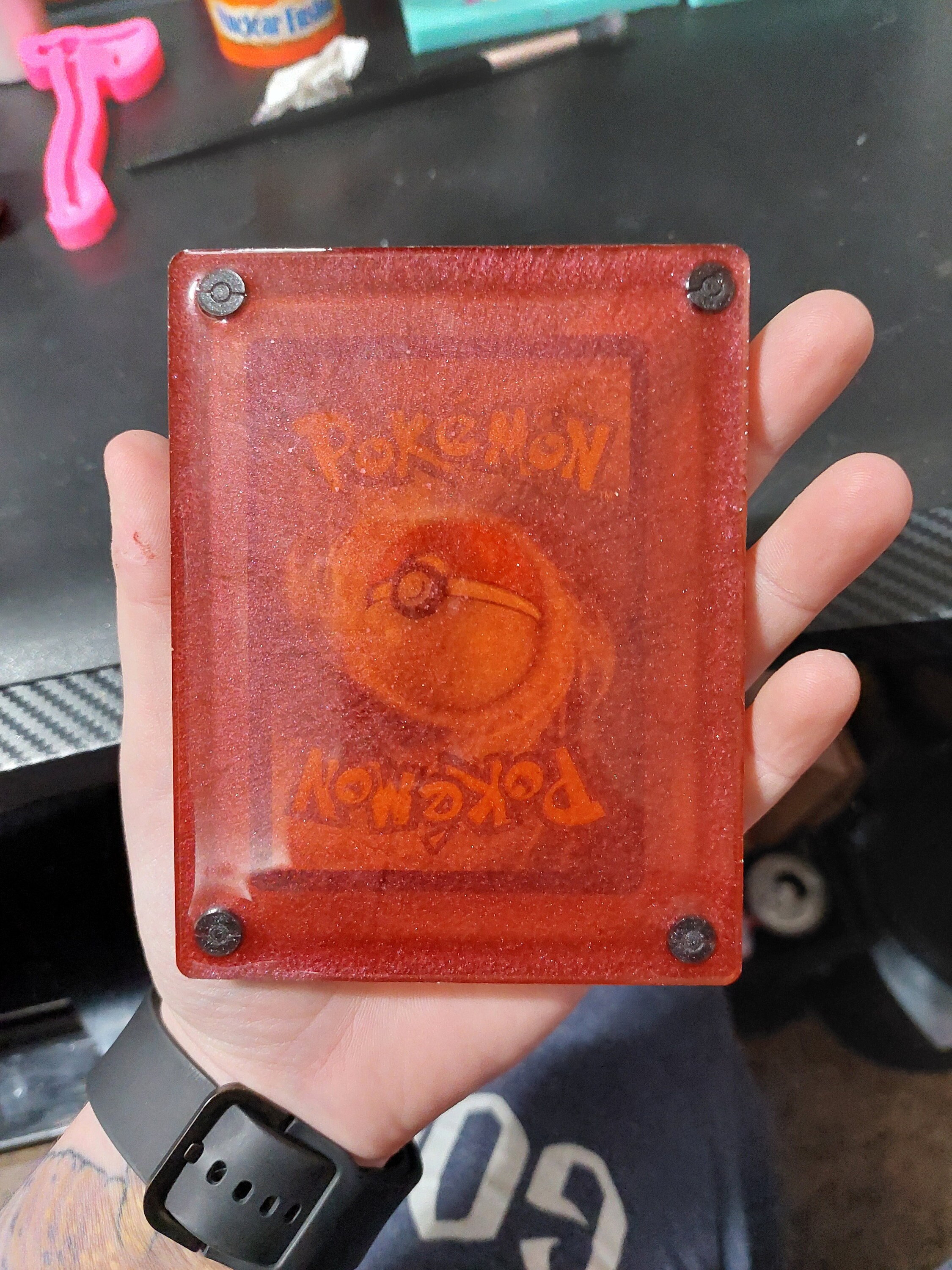 encase pokemon booster pack in resin Pokemon Crimson Haze Korean Booster Box main image 0