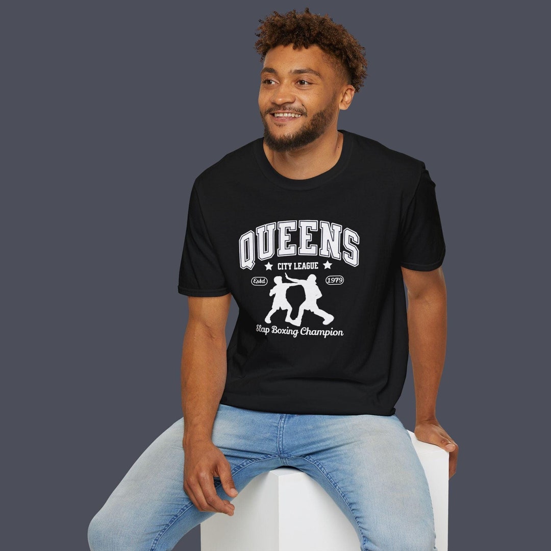 Maglietta campione di boxe Queens Slap Maglietta della lega