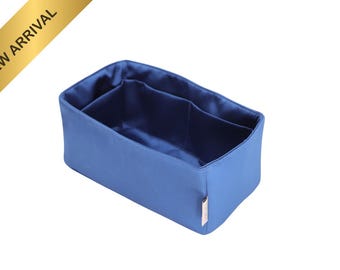 Silk Satin Handbag Insert Organizer: Liner for lindy 26