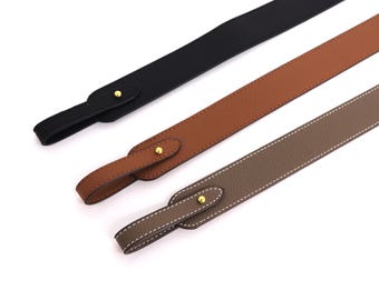 Replacement Strap for Picotin bag, togo leather, pebble leather gold or silver hardware,  brown, black, Etoupe, hermes Picotin, hermes strap