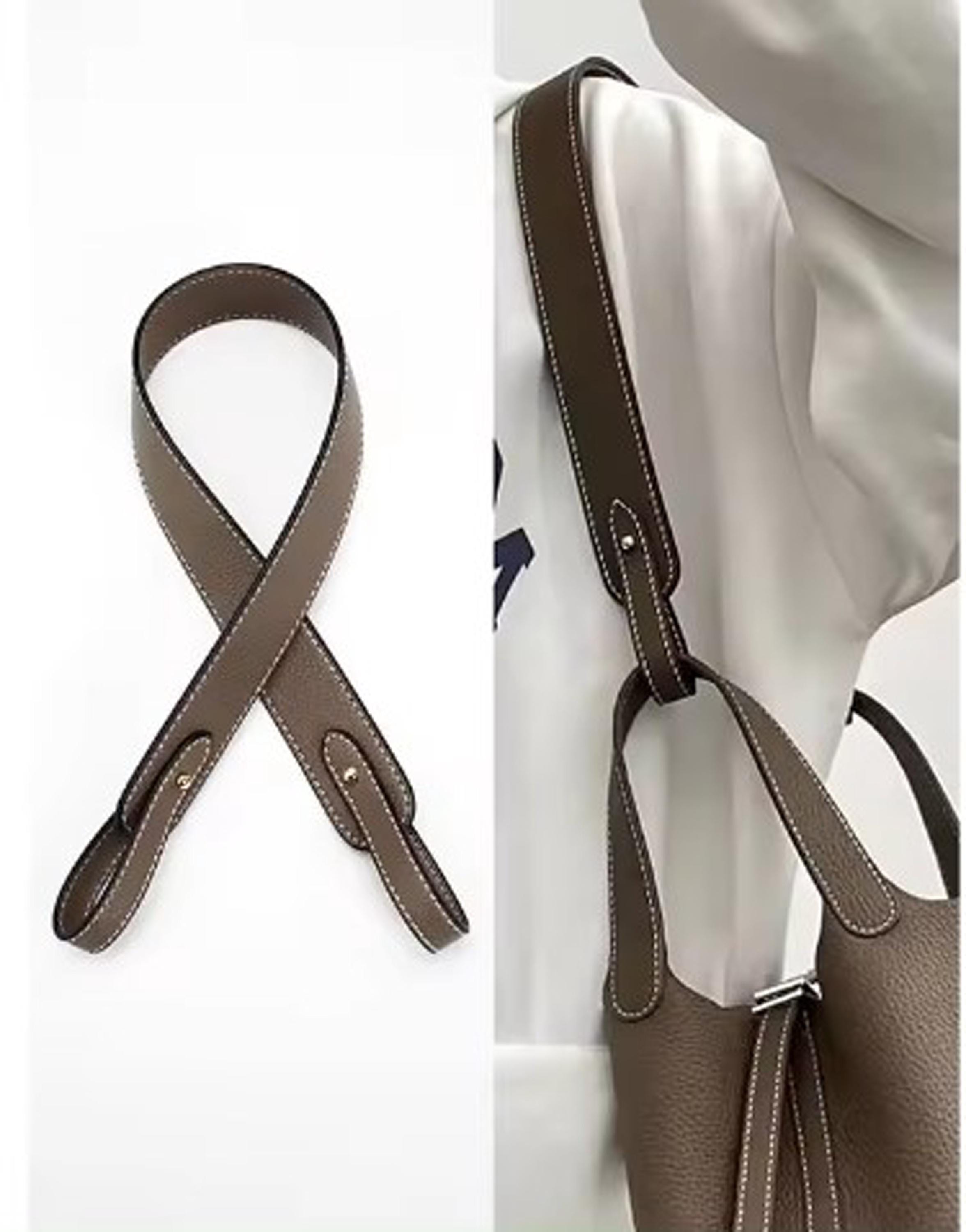 Replacement Strap for Picotin Bag, Togo Leather, Pebble Leather