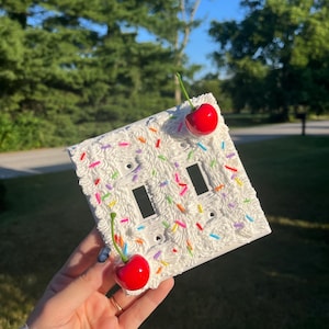 Fake Cake Double Light Switch