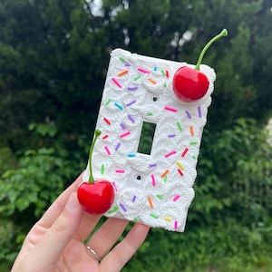 Fake Cake Light Switch Cover