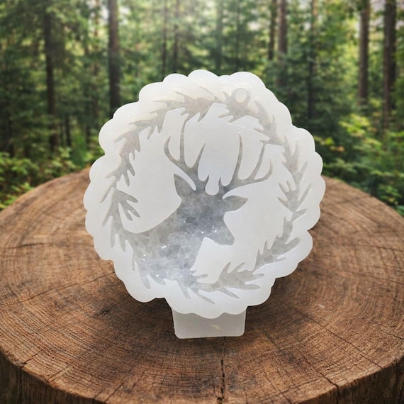 Crystal Deer Silicone Mold | Resin Mold for Home Decor & Ornaments