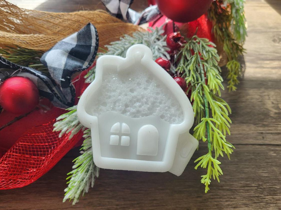 Silikonform Weihnachtswichtel – Gießform Für Kerzenhalter, Gips, Epoxidharz, 14,6 X 8,2 Cm