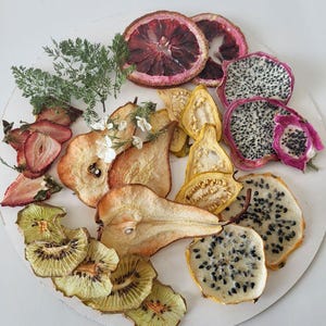 Ensemble de fruits secs faits main pour l'artisanat | Tranches naturelles pour oeuvre d'art en résine, fabrication de bougies, scrapbooking
