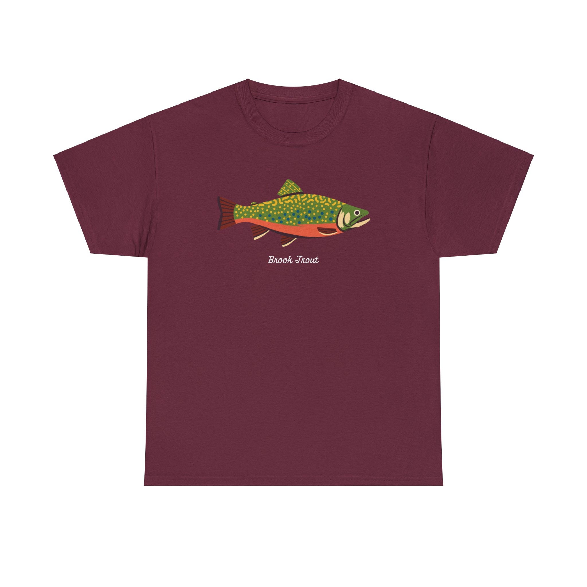 Brook™︎ Brown Trout Tシャツ　Mサイズ il_fullxfull.5882557453_lxgh.jpg