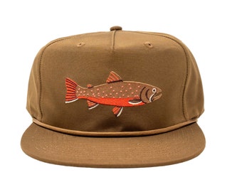 Hat Pêche À La Mouche De La Truite Personnalisée Casquettes