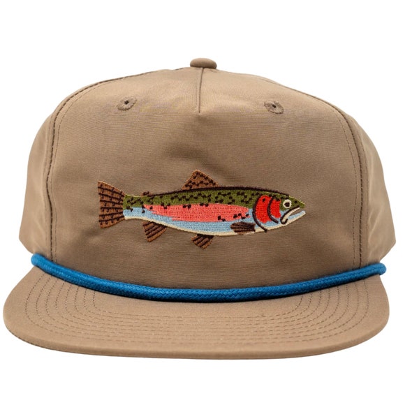 Steelhead Hat Fly Fishing Embroidered Fish Trout - Free Shipping - Great Gift for Fly Fishermen