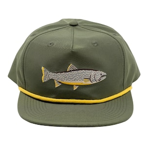 Gorro para pescar trucha de lago, talla única, para pesca con mosca, ligero y transpirable, ideal como regalo para pescadores