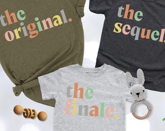 Custom Matching Family Shirt, New Baby Announcement Tee, Kids And Parents T-Shirt, Matching Siblings Gift, Funny Family T-Shirt Gift