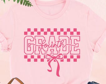 Coquette Back To School Shirt for Girl, Toddler Girl First Day Of School Shirt, Kids Back To School Gifts, 1st Day Of First Grade Shirt