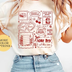 Comfort Colors Romance Reader Shirt, Smut Reader Tee, Spicy Book Lover, Reading Club Gift, Book Club Gift, Bookish Gifts, Women Cozy Reading