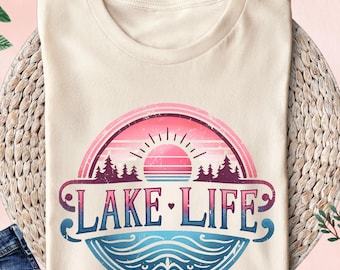 Lake Life Shirt, Lake Shirt, Lake House Gift, Lake Lover Shirt, Lake Camping Shirt, Lake Vacation Tee, Summer Family Shirt, Summer Vibes Tee