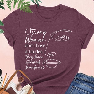 Strong Women Shirt, Women Rights Equality, Women&#39;s Power Shirts, Female Empowerment Shirt, Feminist Gift, Strong Mom Shirt, Boss Girl Gift
