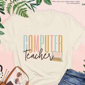 Computer Teacher Shirt, Technology Teacher Shirt, Gift for Programmer, Coding Shirt, Teacher Appreciation Shirt, Back To School Shirt