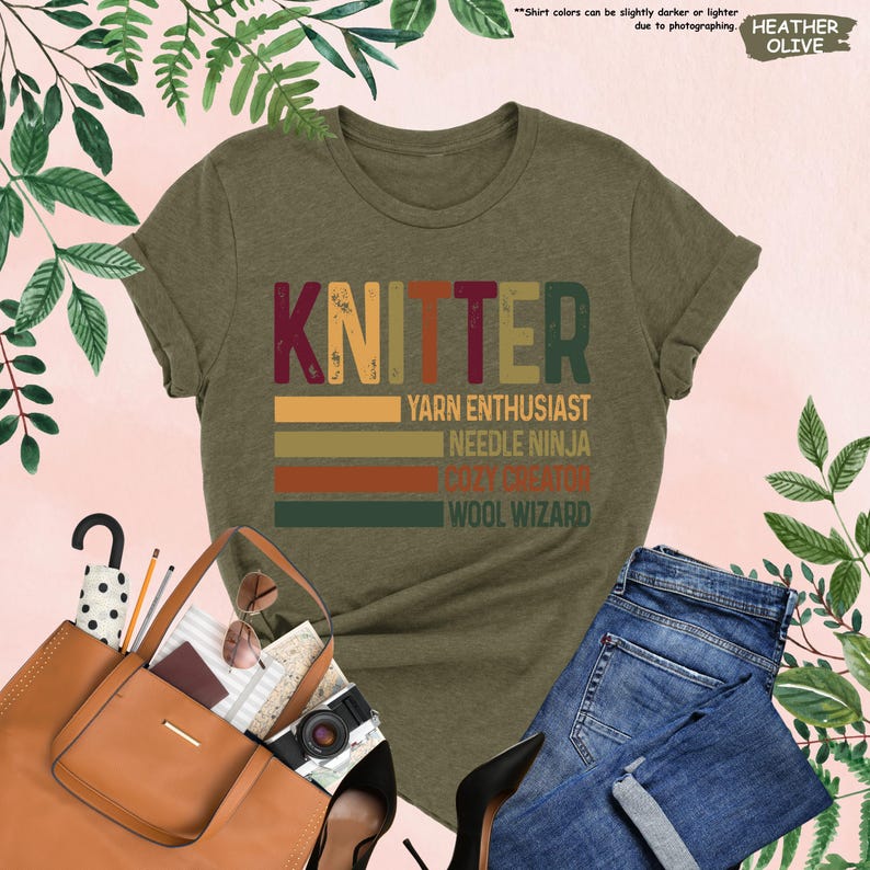 Knitting Lover Shirt, Knitting Shirt, Knitting Gift, Knitter Shirt, Cute Knitting Shirt, Knit Lover Gift, Hobby Shirt, Crafting Room Shirt image 10