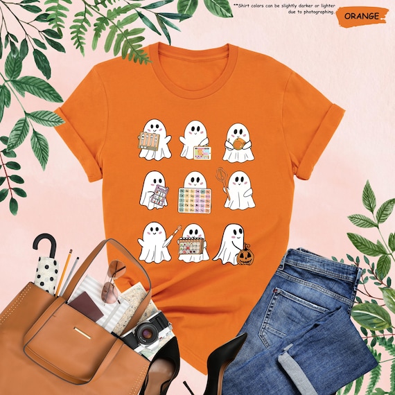SLP Halloween Shirt, Cute Ghost Shirt, Speech Therapist Shirt, Spooky SLP Shirt, Funny Ghost SLP Shirt, Spooky Season Shirt, Halloween Gift