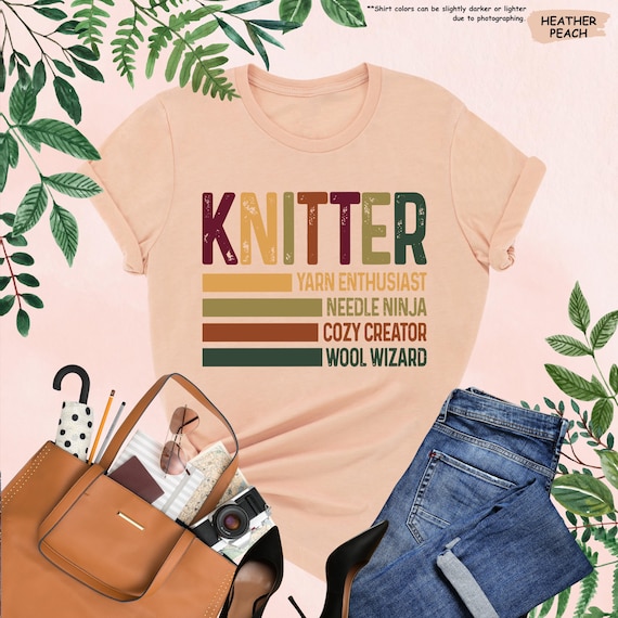 Knitting Lover Shirt, Knitting Shirt, Knitting Gift, Knitter Shirt, Cute Knitting Shirt, Knit Lover Gift, Hobby Shirt, Crafting Room Shirt