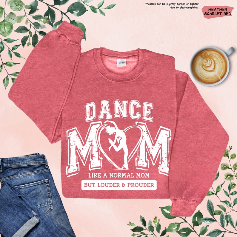 a t - shirt that says dance mom like a normal mom but loaded and proud