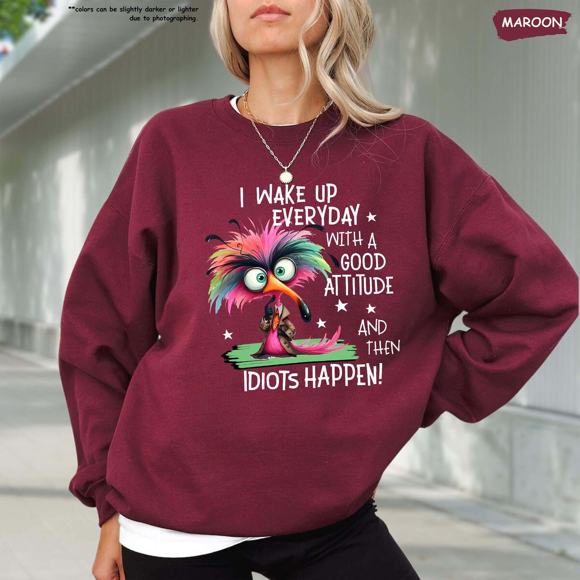 I Could Improve My Attitude Sweatshirt