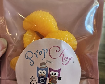 Fake Orange Slices: Resin Food Prop, Vase Filler