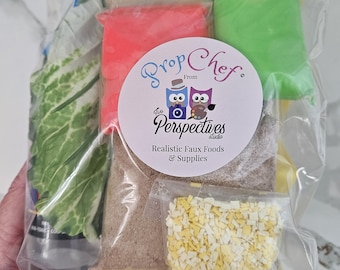 DIY Realistic Fake Taco Kit: For Making Taco Replicas