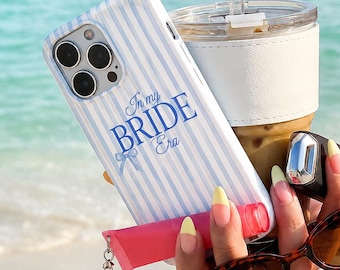 Funda para teléfono "In My Bride Era" / Lindo regalo de despedida de soltera / Funda para iPhone y Samsung / Regalo para despedida de soltera para ella