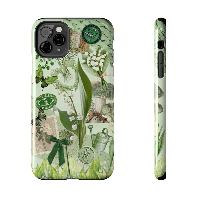 May Birth Flower Collage Phone Case, Birth Month Flower Gifts, Floral Case, Birthflower Case for iPhone 17 16 15 14 13 12 11 Pro Max 8 Plus image 5
