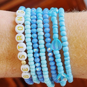 Be Still Beaded Bracelets, Seed Beads, Love, Womens Gifts, LoveStacks